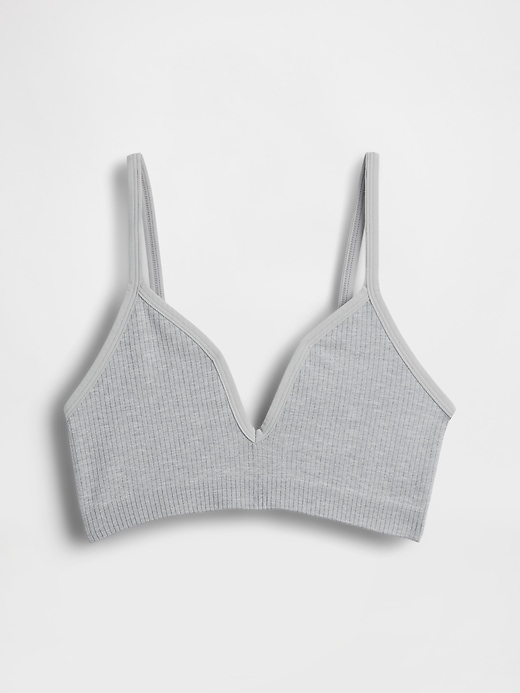 Image number 6 showing, Seamless Rib Triangle Bralette