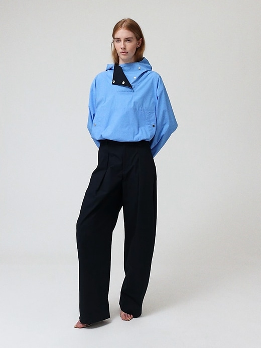 Gap × Victoria Beckham High Rise Pleated Arc Trouser | Gap