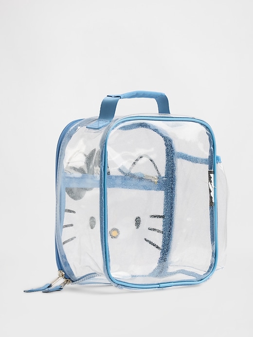 L'image numéro 2 présente Sac-repas transparent Hello Kitty pour Enfant