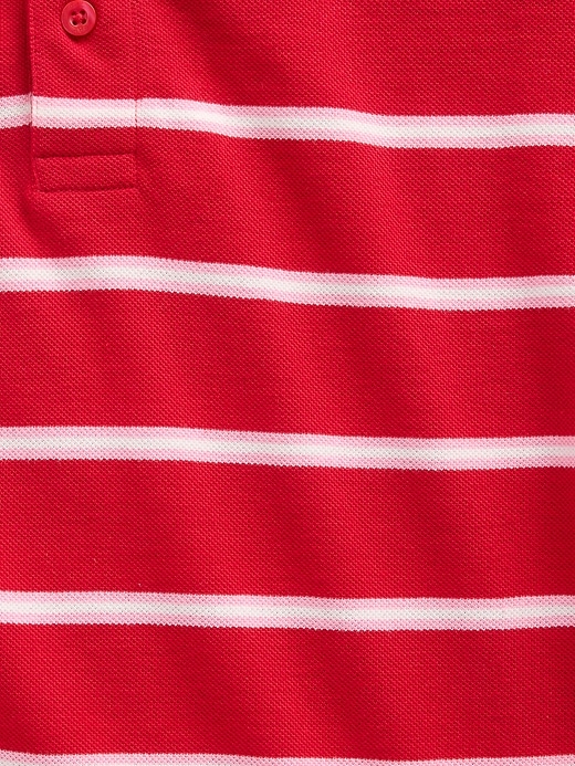 Image number 3 showing, Kids Relaxed Pique Polo Shirt