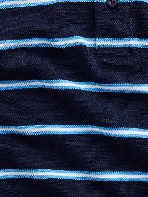 Image number 3 showing, Kids Relaxed Pique Polo Shirt