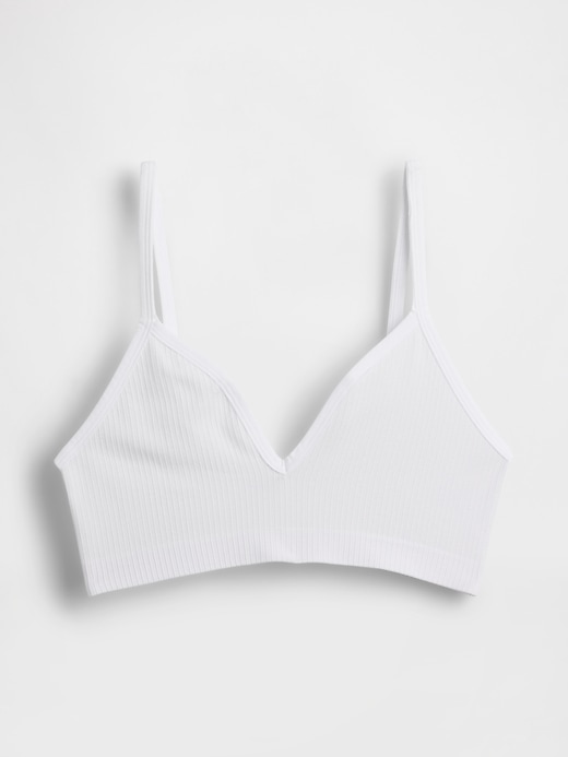 Image number 6 showing, Seamless Rib Triangle Bralette