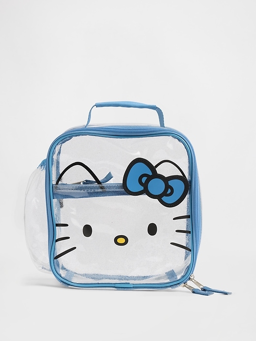 L'image numéro 1 présente Sac-repas transparent Hello Kitty pour Enfant