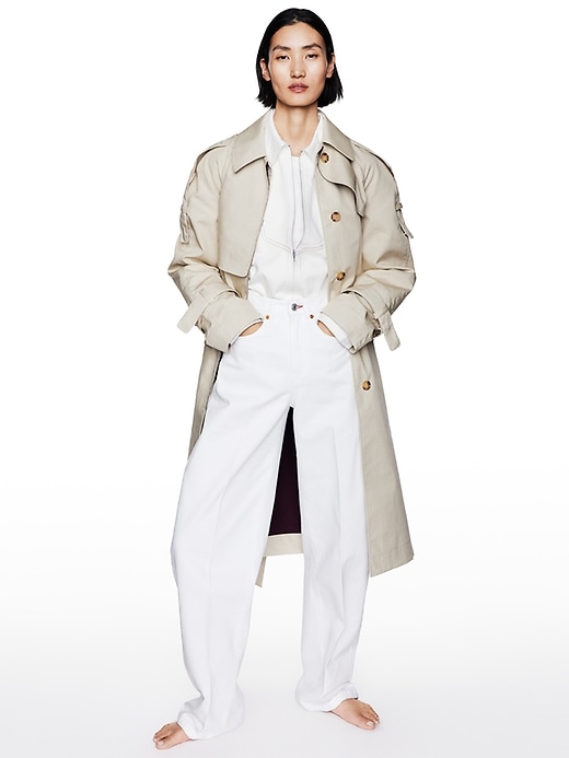 Image number 5 showing, Gap × Victoria Beckham Trench Coat
