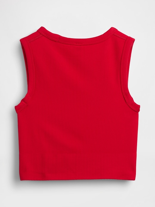 Image number 6 showing, Seamless Rib Crop Tank Top