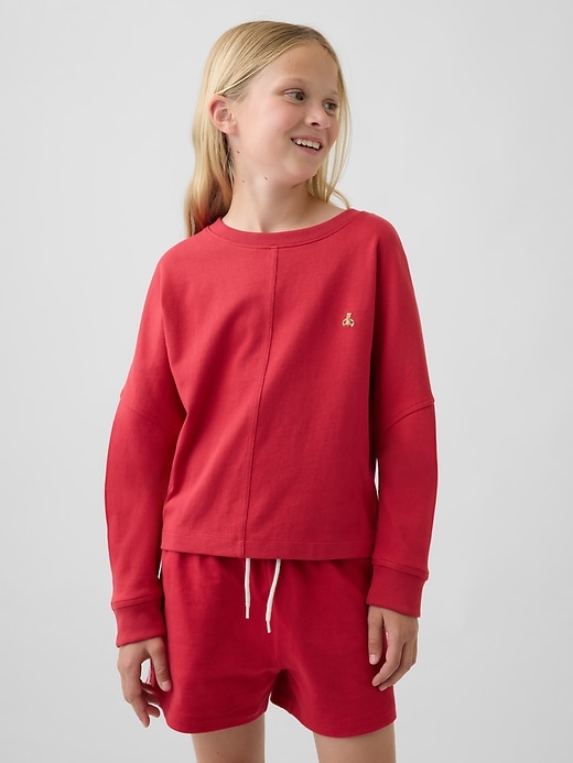 Image number 1 showing, Kids Heavyweight Oversized Seam T-Shirt