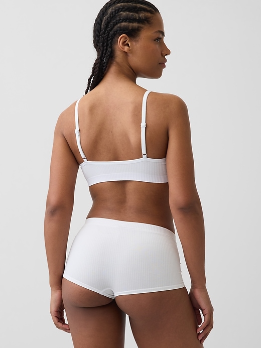 Image number 2 showing, Seamless Rib Triangle Bralette