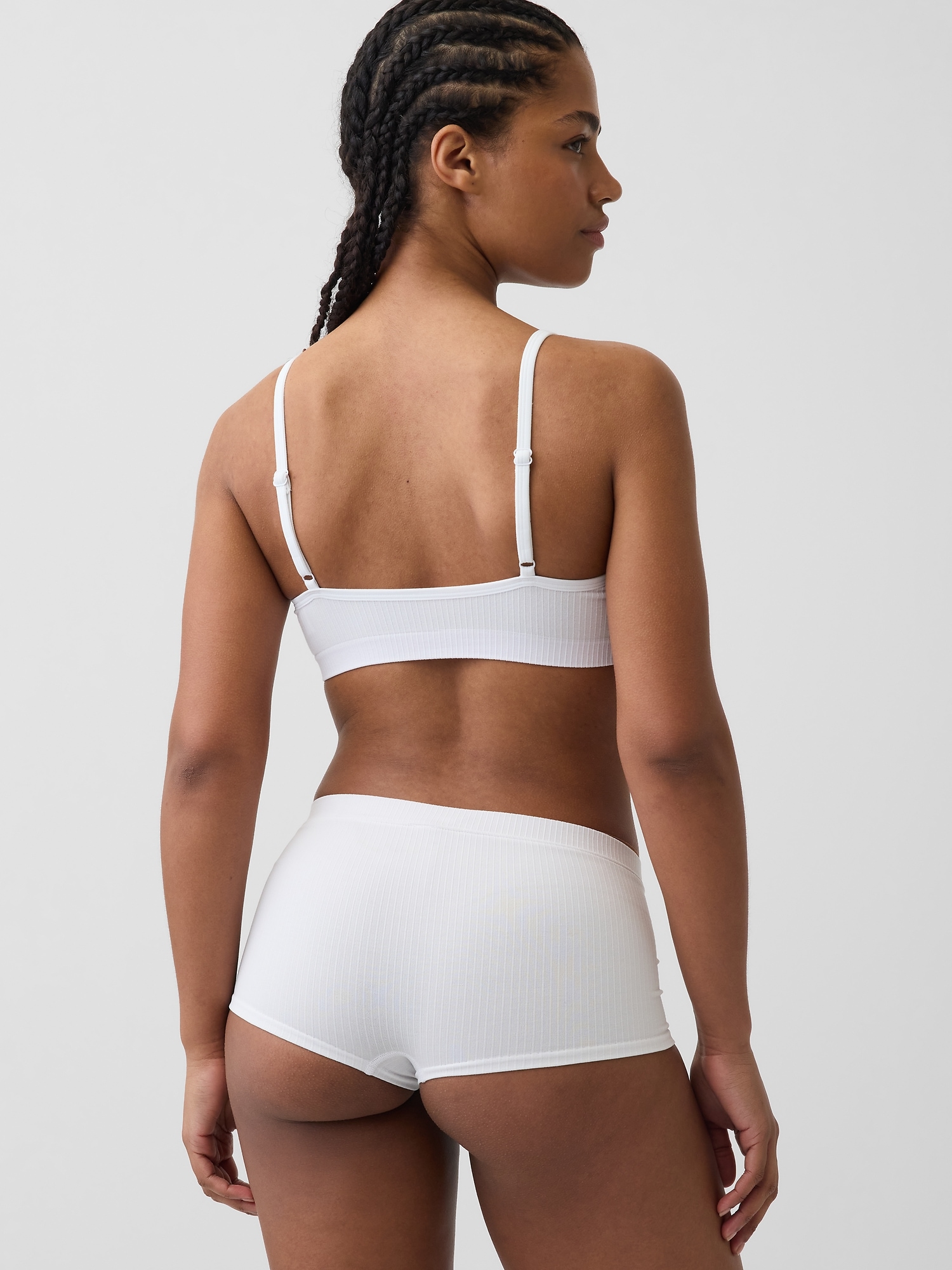 Seamless Rib Triangle Bralette