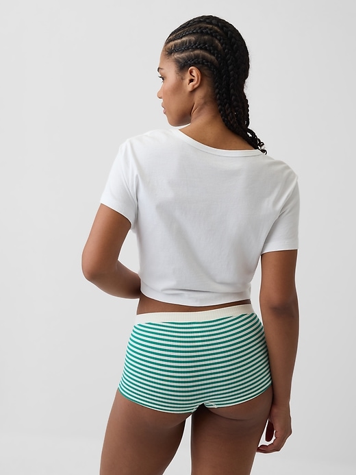 L'image numéro 2 présente Short court sans coutures