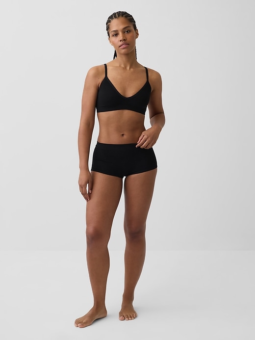 Image number 4 showing, Seamless Rib Triangle Bralette