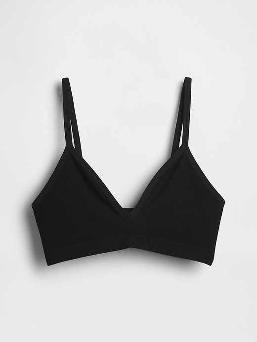 Image number 6 showing, Seamless Rib Triangle Bralette