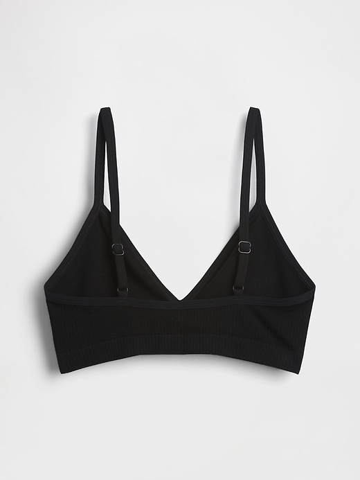 Image number 7 showing, Seamless Rib Triangle Bralette