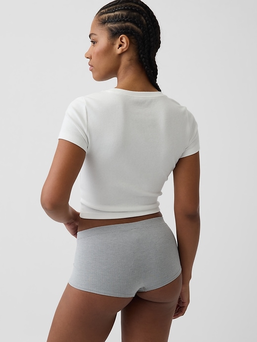 L'image numéro 2 présente Short court sans coutures