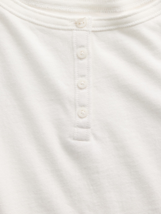 L'image numéro 4 présente T-shirt henley à manches raglan pour Enfant