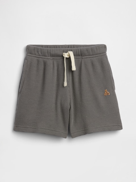 SHORT GAUFRÉ À TAILLE EXTENSIBLE POUR BÉBÉ ET TOUT-PETIT