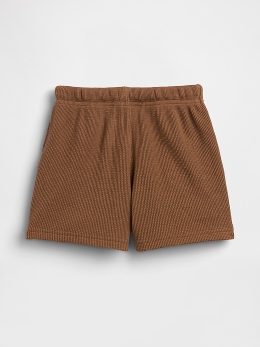 Image number 2 showing, Baby & Toddler Pull-On Waffle Shorts