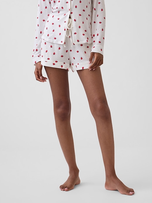 L'image numéro 2 présente Short de pyjama en modal