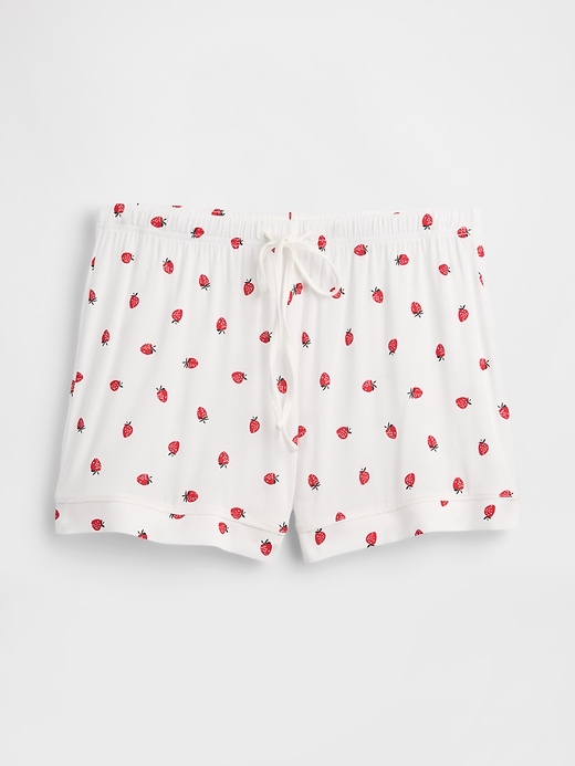 L'image numéro 6 présente Short de pyjama en modal