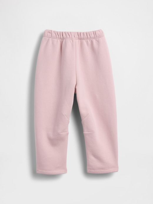 L'image numéro 2 présente Pantalon coupe baril en coton ouaté VintageDoux pour Bébé et Tout-petit