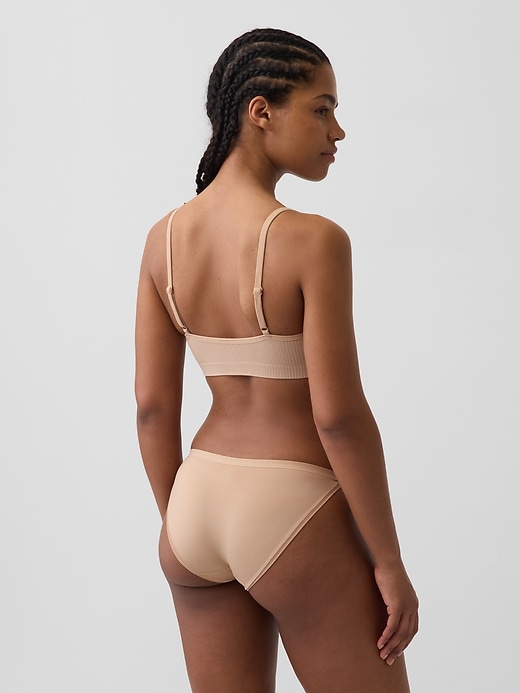 Image number 2 showing, Seamless Rib Triangle Bralette