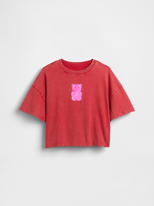 L'image numéro 2 présente T-shirt surdimensionné à imprimé pour enfant