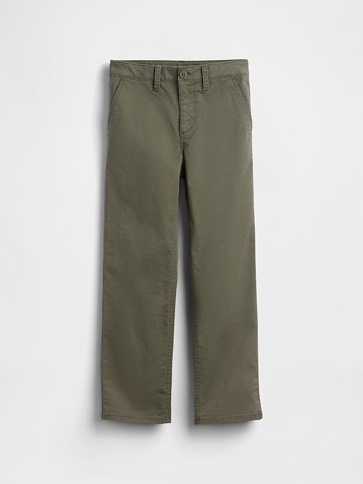 Image number 2 showing, Kids Modern Relaxed Straight Khakis