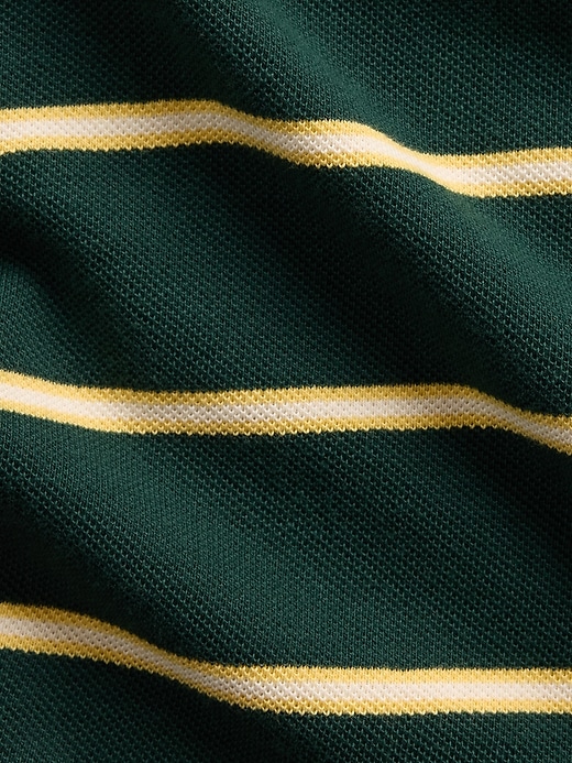Image number 3 showing, Kids Relaxed Pique Polo Shirt