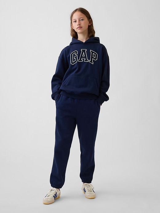 L'image numéro 2 présente Pantalon de jogging décontracté VintageDoux pour Enfant