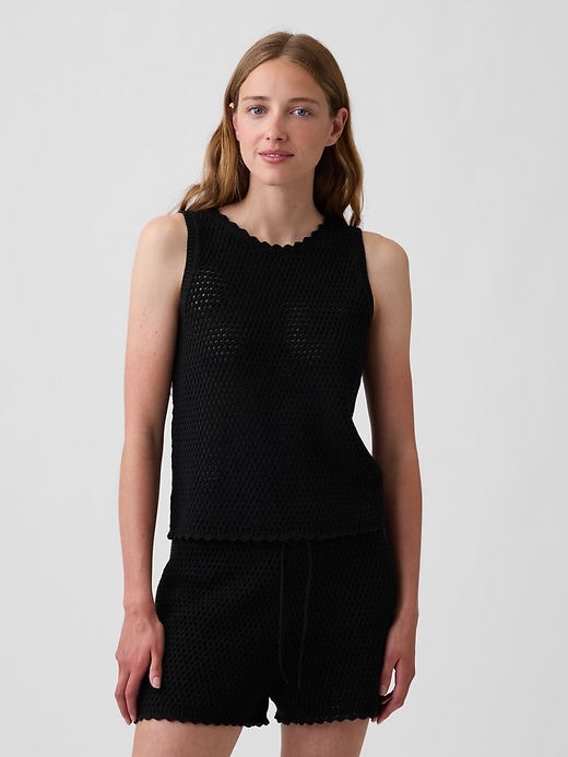 Image number 1 showing, Crochet Tank Top