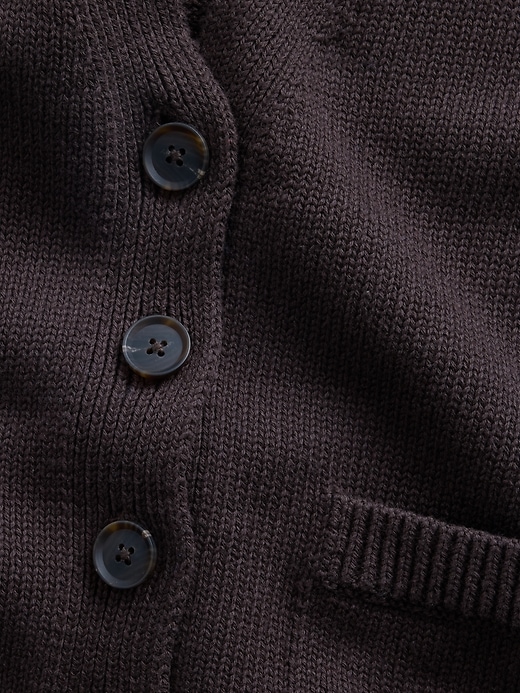 L'image numéro 4 présente Gilet à poche en tricot 100 % coton
