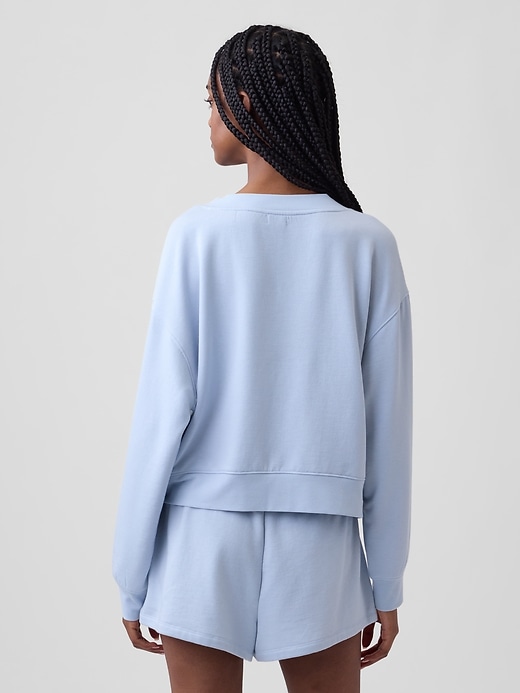 L'image numéro 3 présente Chandail en coton ouaté de pyjama surdimensionné léger comme un nuage