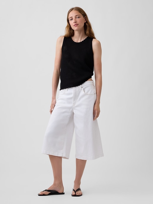 L'image numéro 2 présente Camisole crochetée