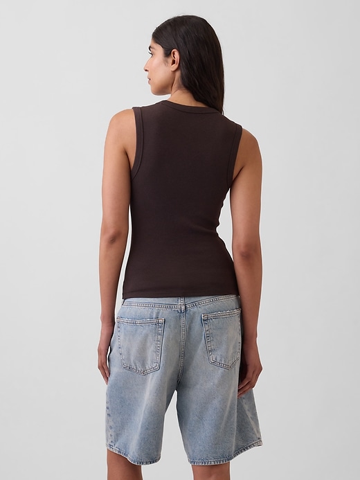 Image number 3 showing, Modern V-Neck Tank Top