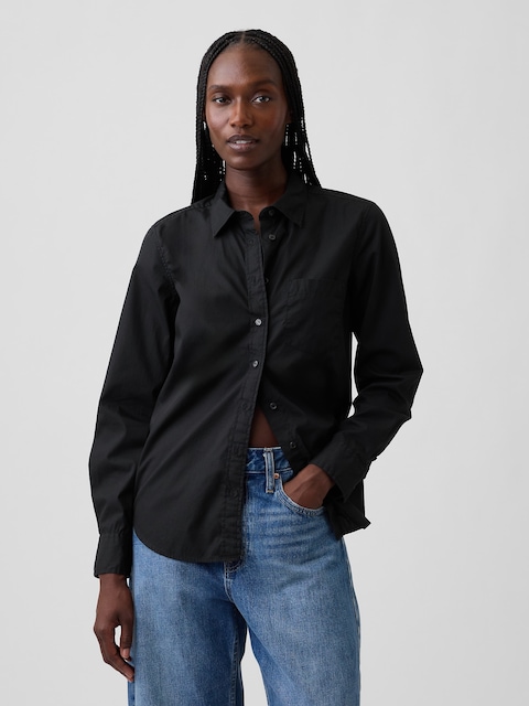 Organic Cotton Poplin Classic Shirt