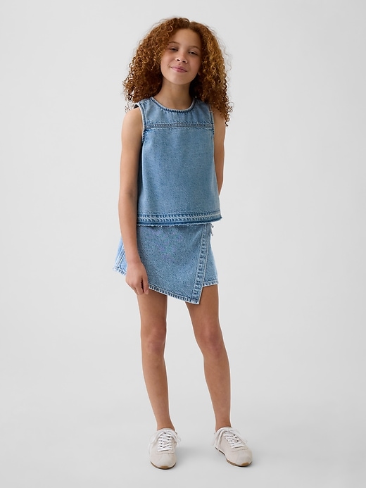 Image number 4 showing, Kids Denim Shell Tank Top