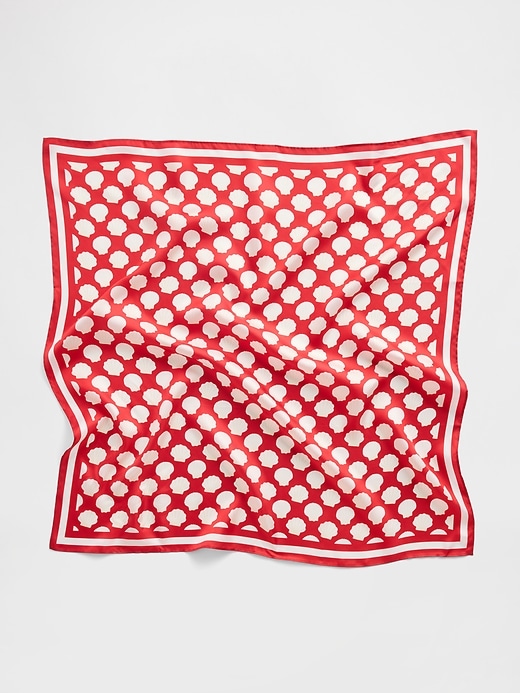 Image number 3 showing, Oversized Silk Bandana