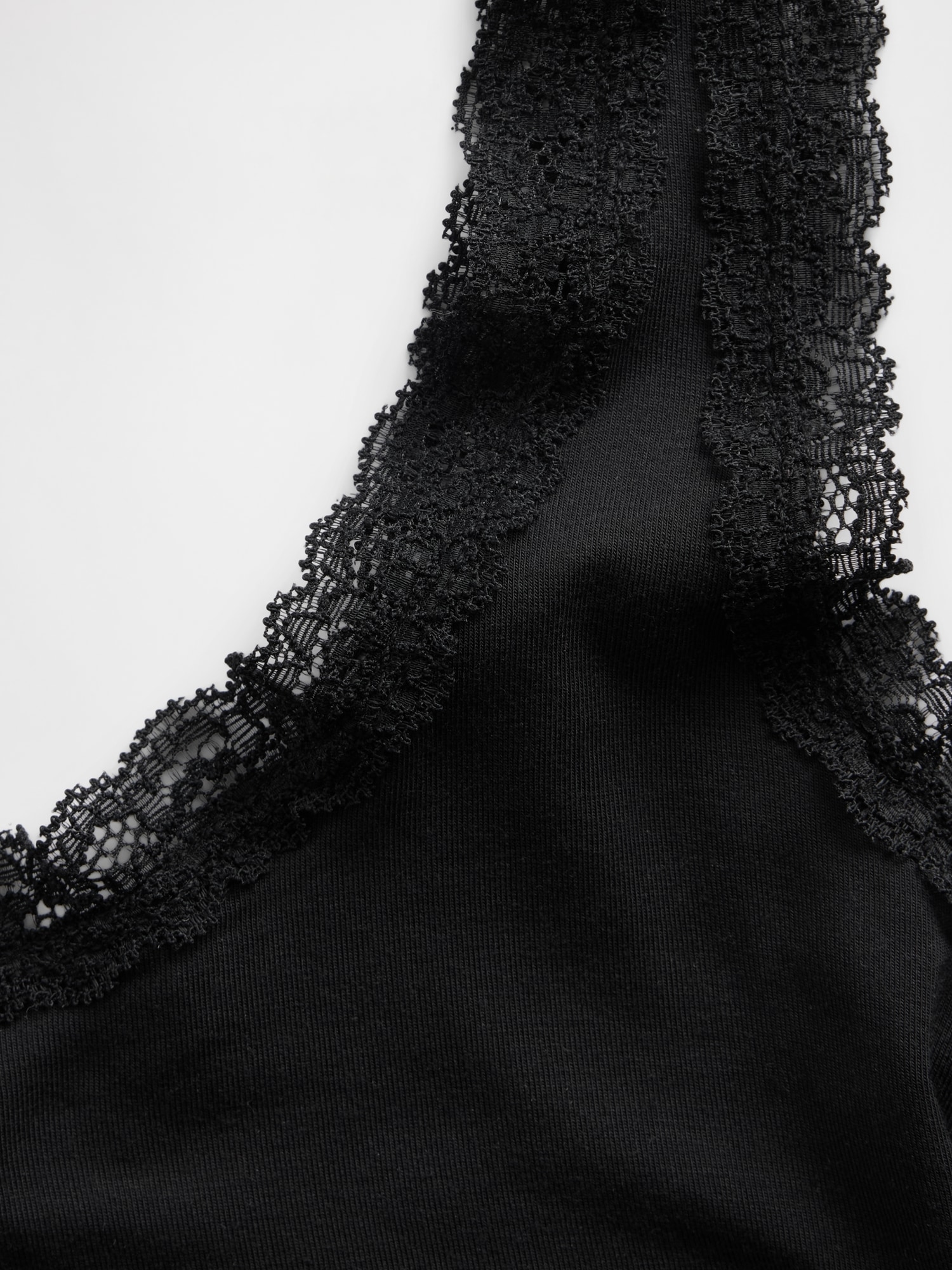 SoftMade Modal Lace-Trim PJ Tank Top