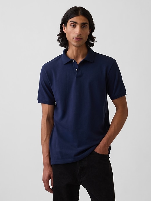 Image number 1 showing, Pique Polo Shirt