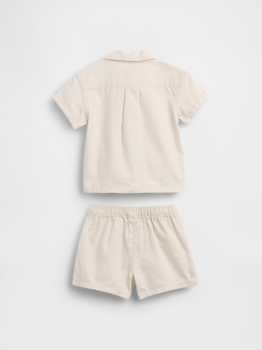 L'image numéro 2 présente Ensemble avec chemise à poche pour Bébé