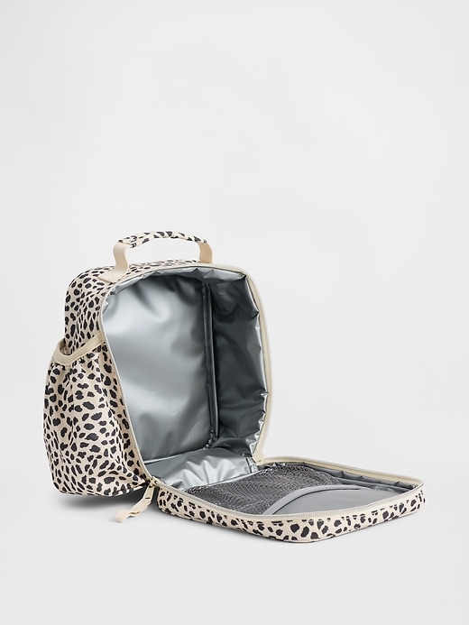L'image numéro 2 présente Sac-repas à motif léopard pour Enfant