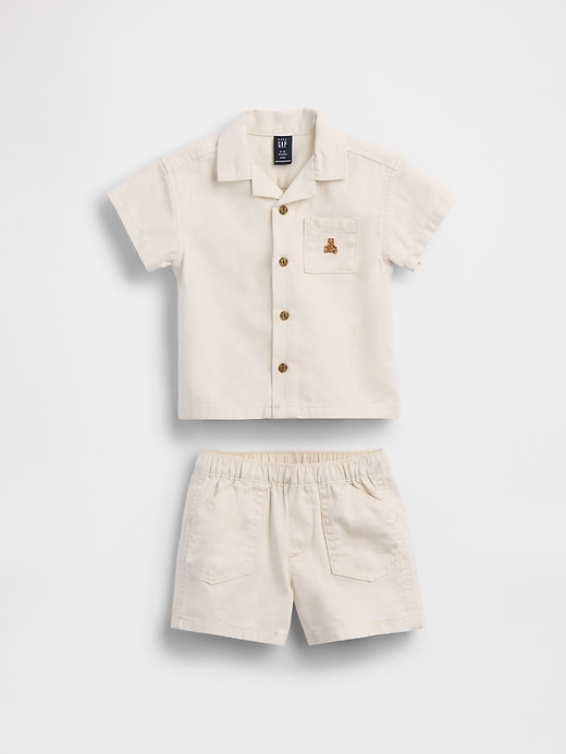 L'image numéro 1 présente Ensemble avec chemise à poche pour Bébé