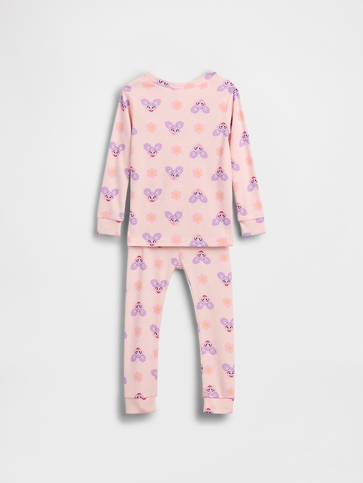 L'image numéro 2 présente Pyjama en coton biologique brossé Sesame Street pour Bébé et Tout-petit