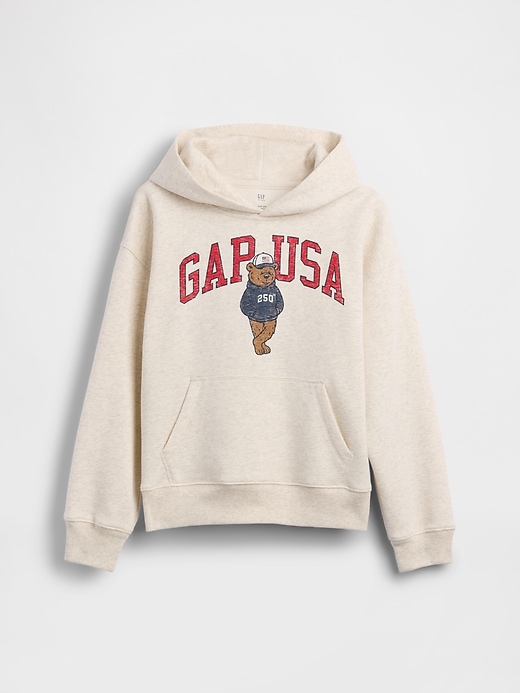Image number 2 showing, Kids VintageSoft Relaxed Brannan Bear Logo Hoodie