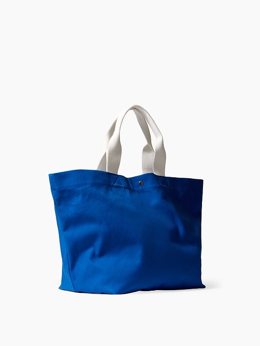 Image number 2 showing, Get Blue Canvas Tote Bag