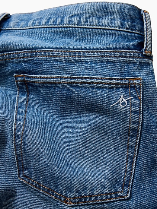Image number 5 showing, Get Blue Relaxed Straight Trouser Jeans