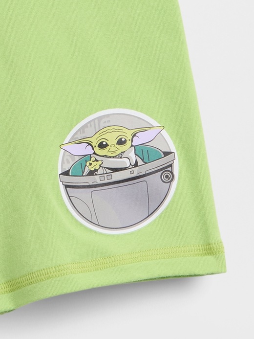 L'image numéro 4 présente Caleçon boxeur Star Wars en coton biologique extensible pour Enfant (paquet de 5)