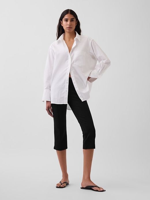 L'image numéro 1 présente Chemise ample oxford en coton biologique