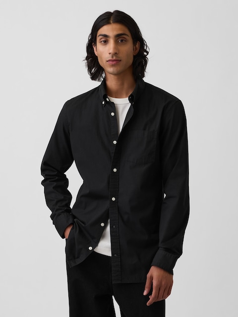 Organic Cotton Poplin Classic Shirt