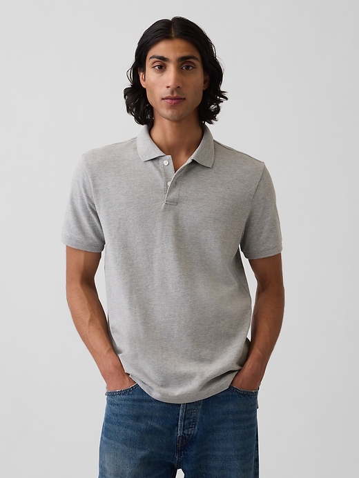 Pique Polo Shirt | Gap