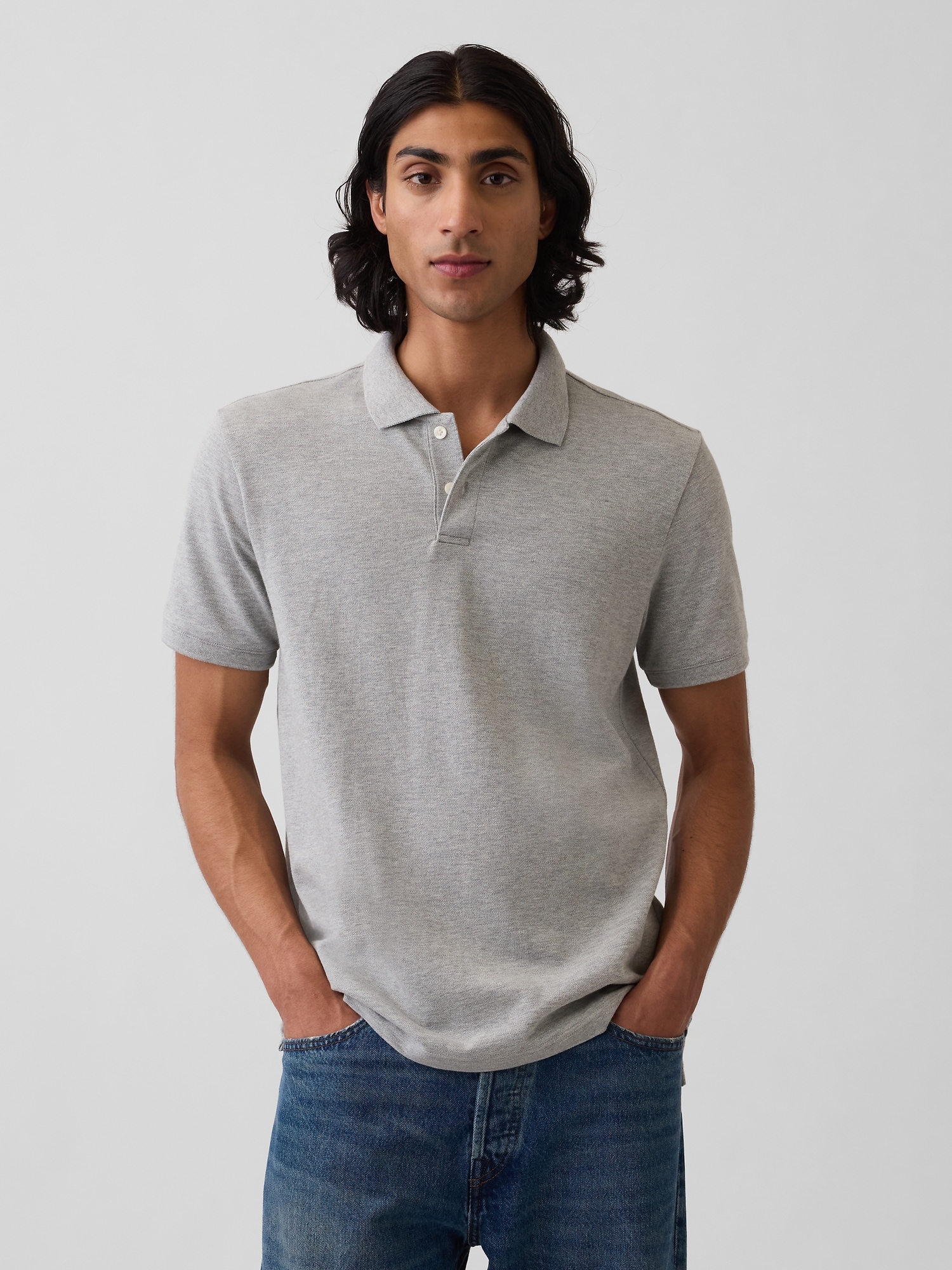 Pique Polo Shirt Shirt